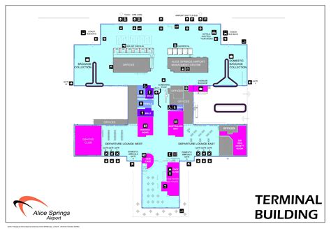 alice springs airport map